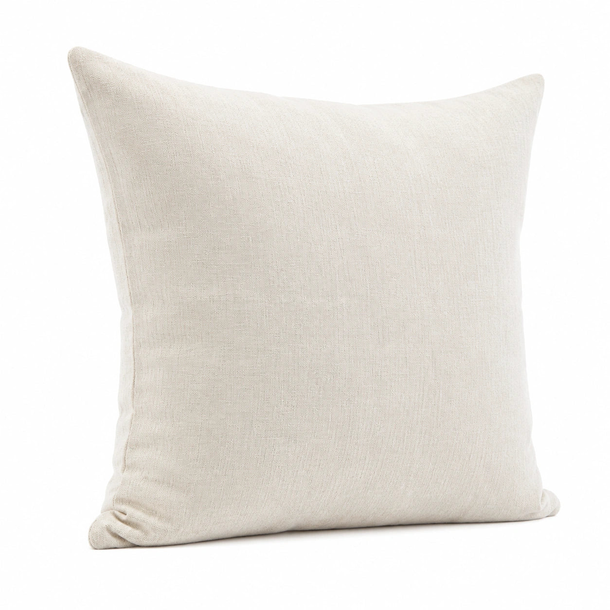 Cuscino arredo 45 x 45 cm in tessuto beige stile minimalista